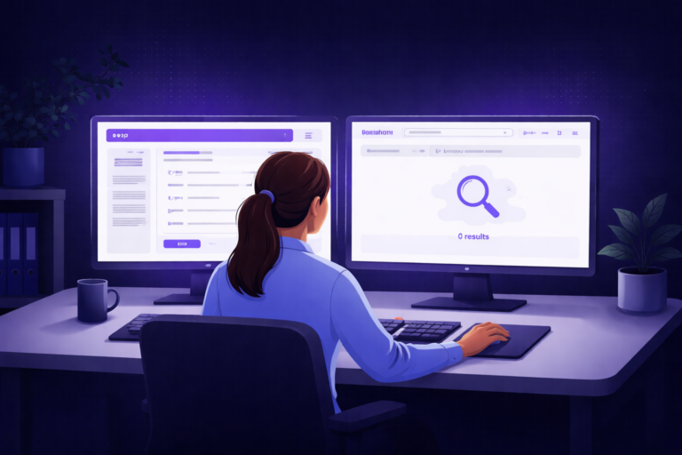 iCIMS career site not showing jobs with empty search results and job posting interface on recruiter dashboard